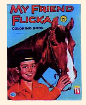 Flicka Coloring Book