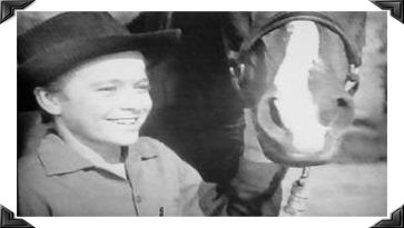 Johnny with Flicka